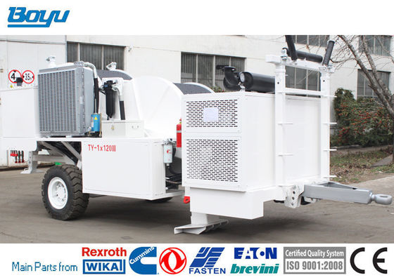 Maximum Intermittent Tension 130kn Hydraulic Cable Tensioner Stringing Equipment