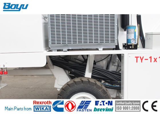 Maximum Intermittent Tension 130kn Hydraulic Cable Tensioner Stringing Equipment