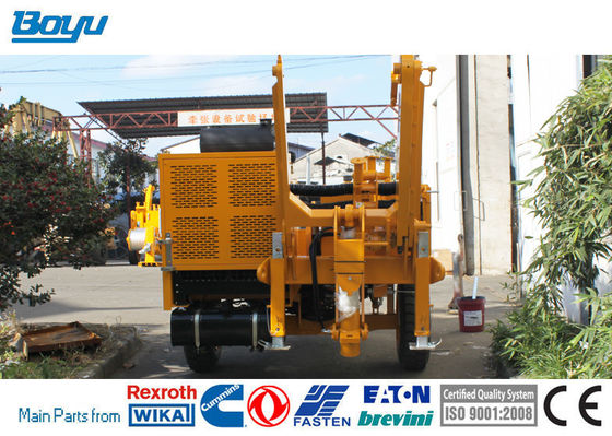 Stringing Equipment Hydraulic Cable Puller For Transmission Line Max Speed 5km/H
